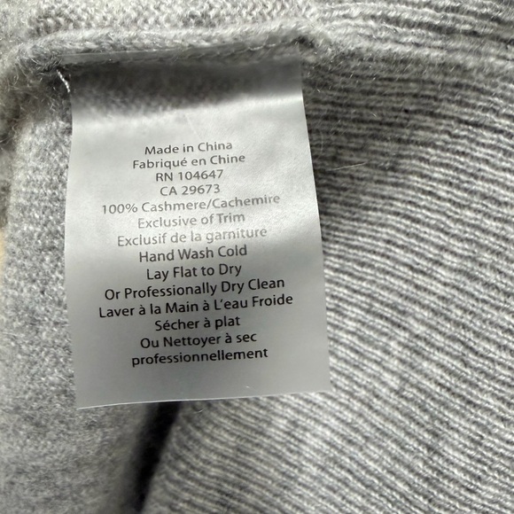 Kinross Rhinestone Cashmere Sweater - Picture 6 of 6